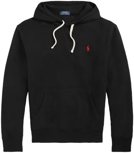 POLO RALPH LAUREN Womens Full Zip Hoodie (XS, Black) at Amazon